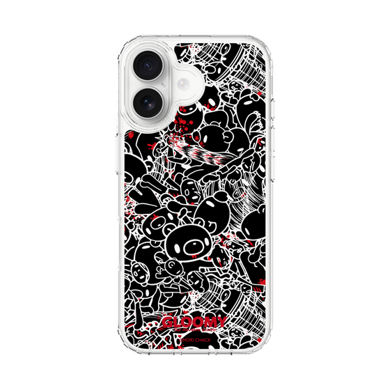 Slim Protection Case［ Gloomy - Pattern - Black ］