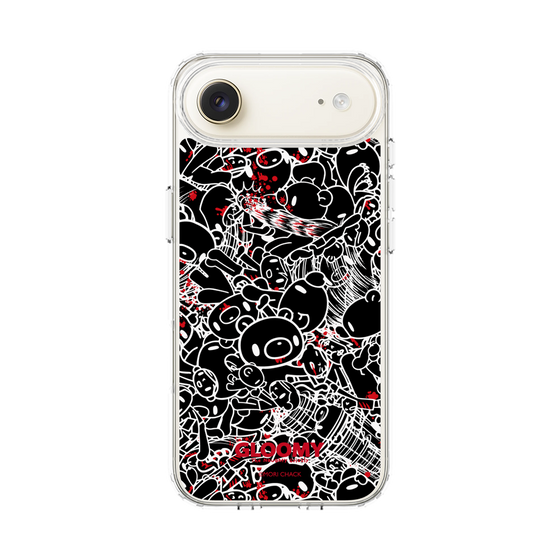 Slim Protection Case［ Gloomy - Pattern - Black ］