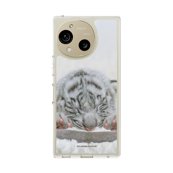 Slim Protection Case［ The Izu Animal Kingdom - White Tiger - Baby Tiger ］