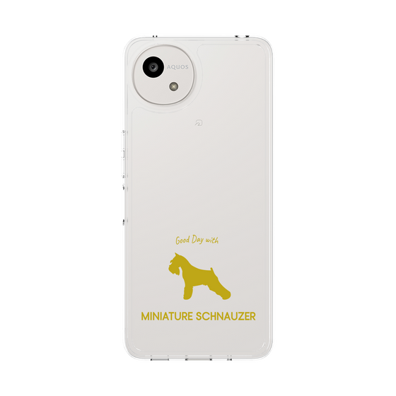 Slim Protection Case［ &UCHINOCO - Miniature Schnauzer ］