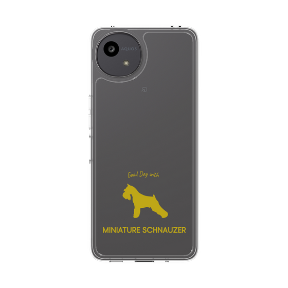 Slim Protection Case［ &UCHINOCO - Miniature Schnauzer ］