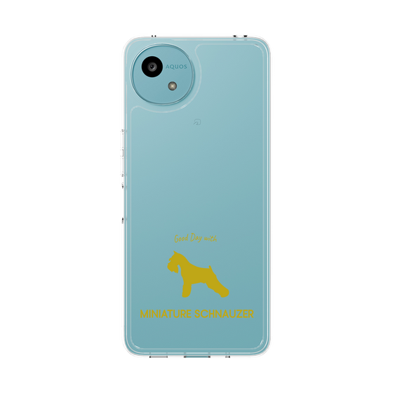 Slim Protection Case［ &UCHINOCO - Miniature Schnauzer ］