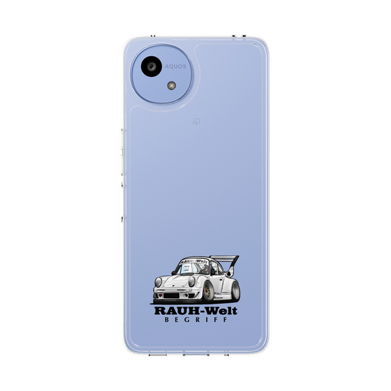 Slim Protection Case［ RAUH-Welt BEGRIFF - Classic Porsche - White ］