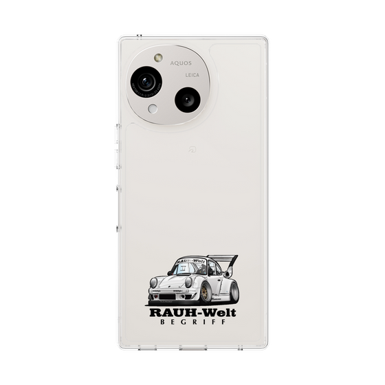 Slim Protection Case［ RAUH-Welt BEGRIFF - Classic Porsche - White ］