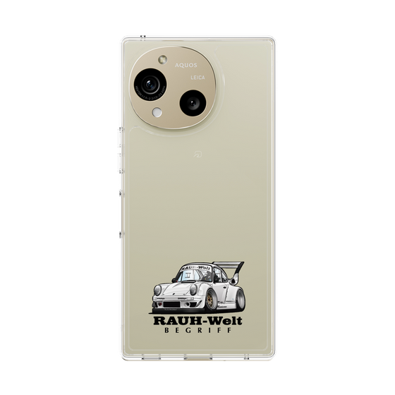 Slim Protection Case［ RAUH-Welt BEGRIFF - Classic Porsche - White ］