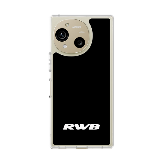 Slim Protection Case［ RAUH-Welt BEGRIFF - RWB - Black ］