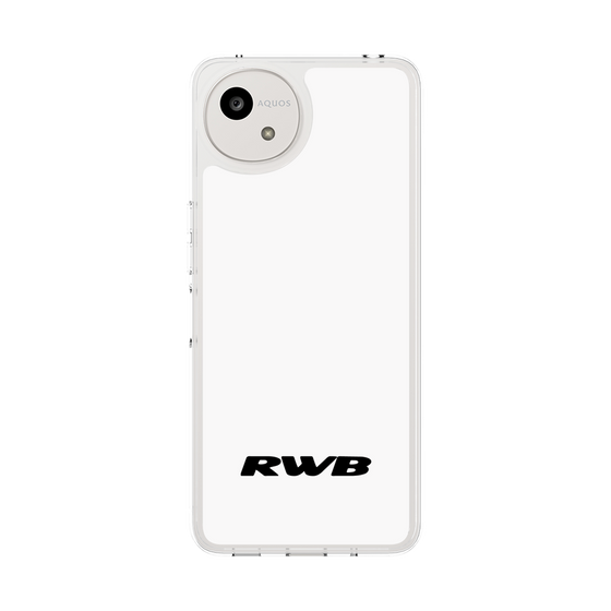 Slim Protection Case［ RAUH-Welt BEGRIFF - RWB - White ］