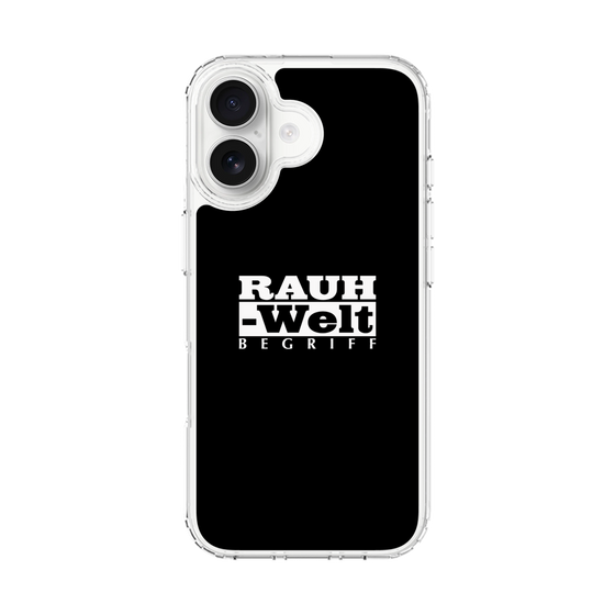 Slim Protection Case［ RAUH-Welt BEGRIFF - Logo - Black ］