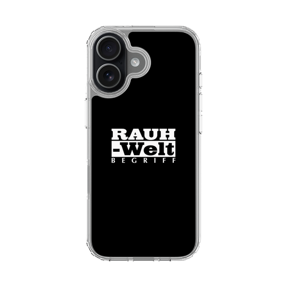 Slim Protection Case［ RAUH-Welt BEGRIFF - Logo - Black ］