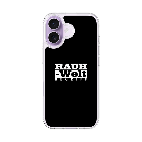 Slim Protection Case［ RAUH-Welt BEGRIFF - Logo - Black ］