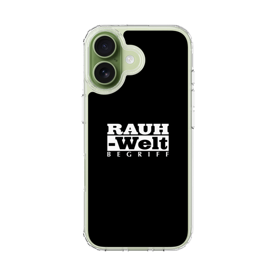 Slim Protection Case［ RAUH-Welt BEGRIFF - Logo - Black ］