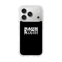 Slim Protection Case［ RAUH-Welt BEGRIFF - Logo - Black ］