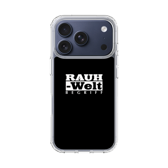 Slim Protection Case［ RAUH-Welt BEGRIFF - Logo - Black ］