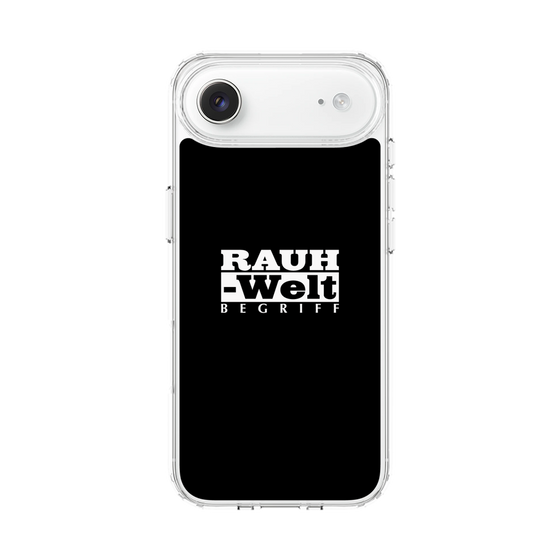Slim Protection Case［ RAUH-Welt BEGRIFF - Logo - Black ］