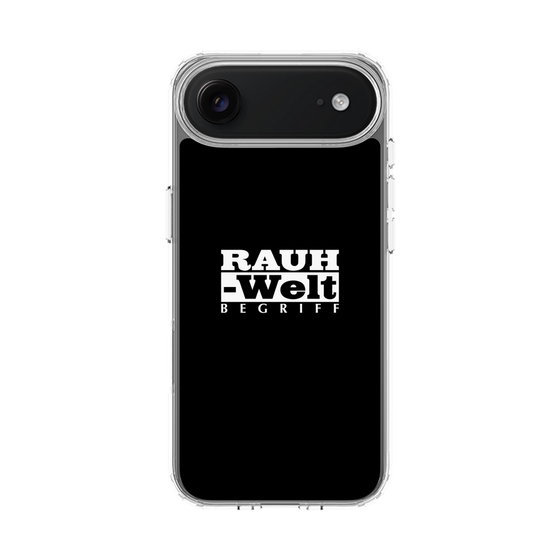 Slim Protection Case［ RAUH-Welt BEGRIFF - Logo - Black ］