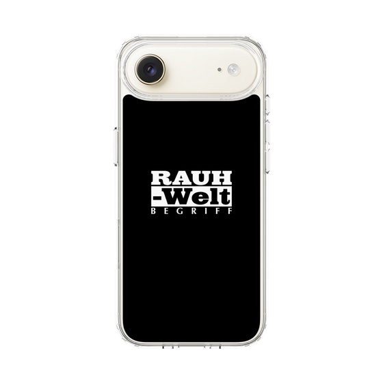 Slim Protection Case［ RAUH-Welt BEGRIFF - Logo - Black ］