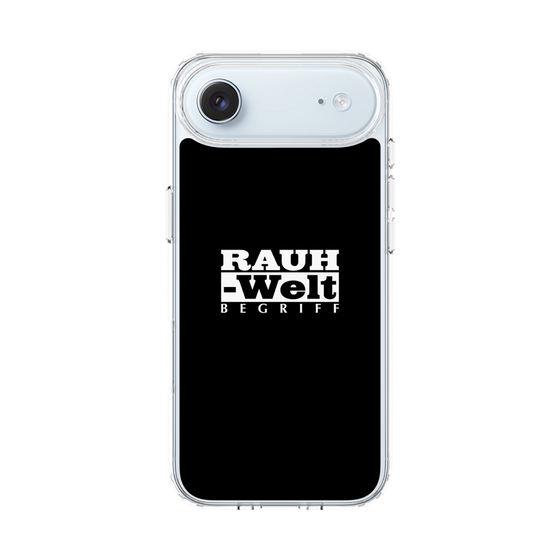 Slim Protection Case［ RAUH-Welt BEGRIFF - Logo - Black ］