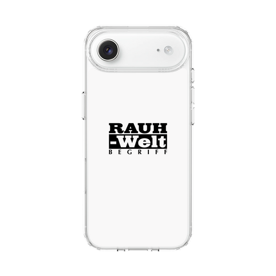 Slim Protection Case［ RAUH-Welt BEGRIFF - Logo - White ］