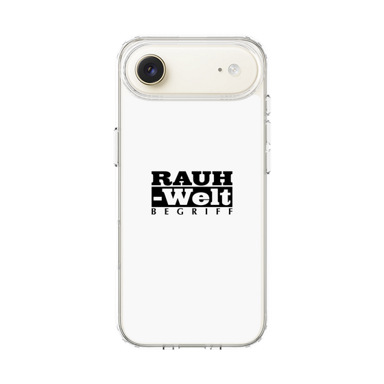 Slim Protection Case［ RAUH-Welt BEGRIFF - Logo - White ］