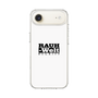 Slim Protection Case［ RAUH-Welt BEGRIFF - Logo - White ］