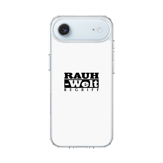 Slim Protection Case［ RAUH-Welt BEGRIFF - Logo - White ］