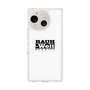 Slim Protection Case［ RAUH-Welt BEGRIFF - Logo - White ］