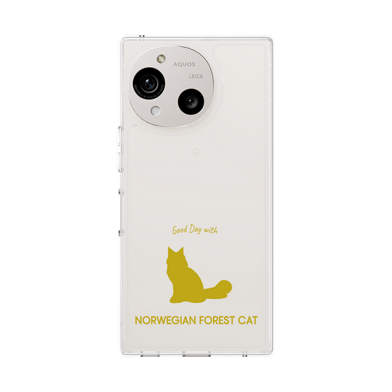 Slim Protection Case［ &UCHINOCO - Norwegian Forest Cat ］