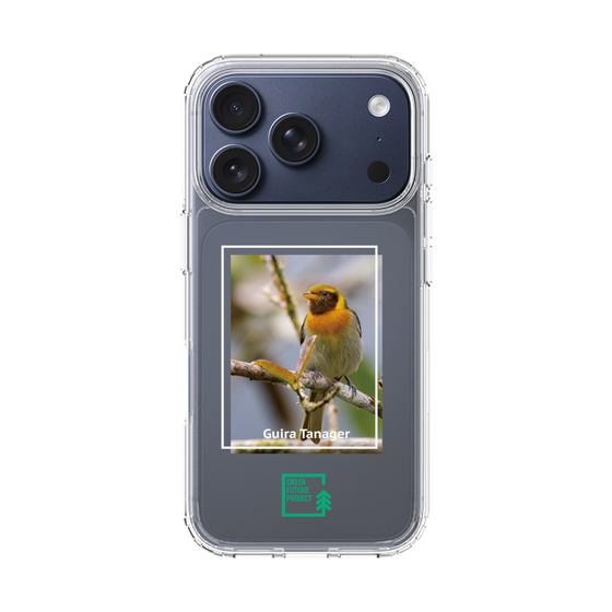 Slim Protection Case［ Green Future Project - Guira Tanager ］