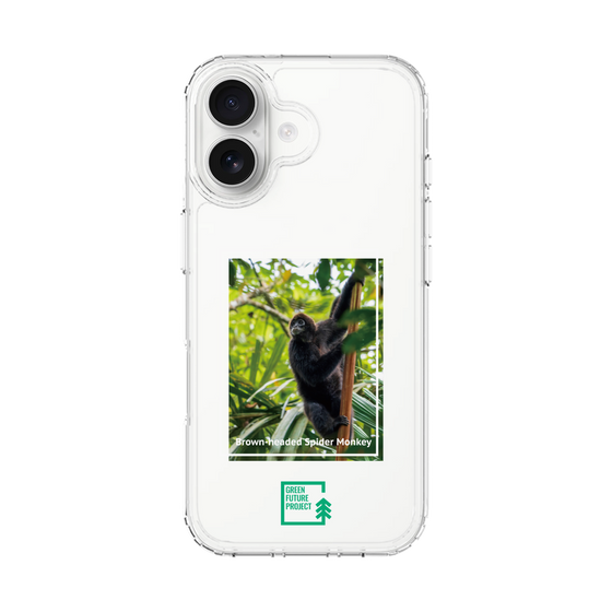 Slim Protection Case［ Green Future Project - Brown-headed Spider Monkey ］