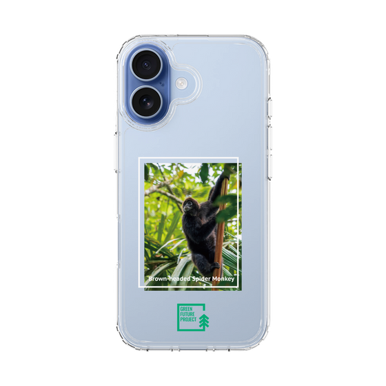 Slim Protection Case［ Green Future Project - Brown-headed Spider Monkey ］