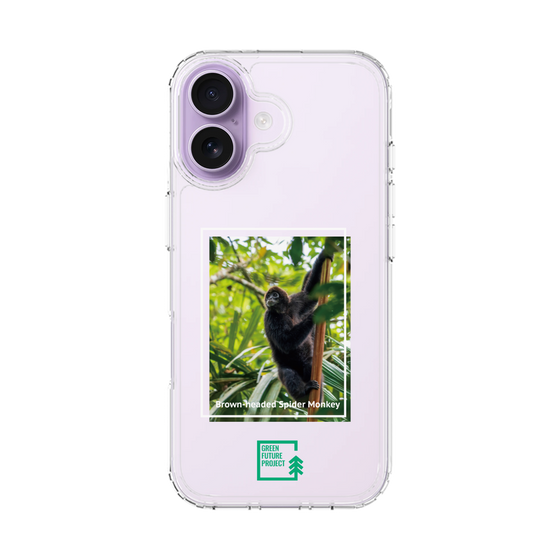 Slim Protection Case［ Green Future Project - Brown-headed Spider Monkey ］