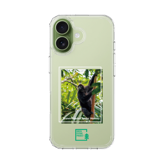 Slim Protection Case［ Green Future Project - Brown-headed Spider Monkey ］