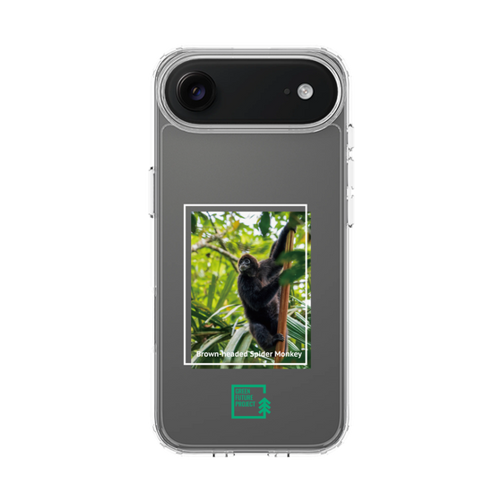 Slim Protection Case［ Green Future Project - Brown-headed Spider Monkey ］