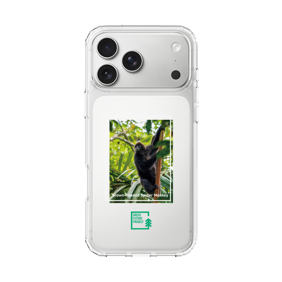 Slim Protection Case［ Green Future Project - Brown-headed Spider Monkey ］