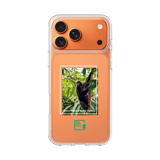 Slim Protection Case［ Green Future Project - Brown-headed Spider Monkey ］