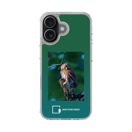 Slim Protection Case［ Green Future Project - Ferruginous Pygmy Owl ］
