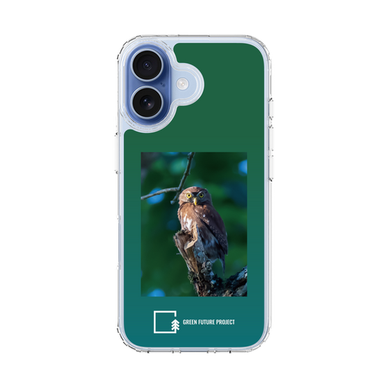 Slim Protection Case［ Green Future Project - Ferruginous Pygmy Owl ］
