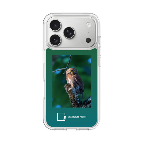 Slim Protection Case［ Green Future Project - Ferruginous Pygmy Owl ］
