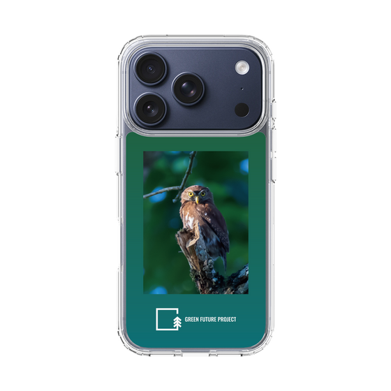 Slim Protection Case［ Green Future Project - Ferruginous Pygmy Owl ］