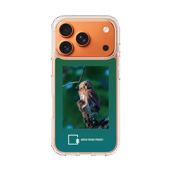 Slim Protection Case［ Green Future Project - Ferruginous Pygmy Owl ］