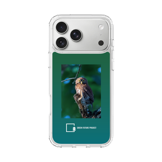 Slim Protection Case［ Green Future Project - Ferruginous Pygmy Owl ］
