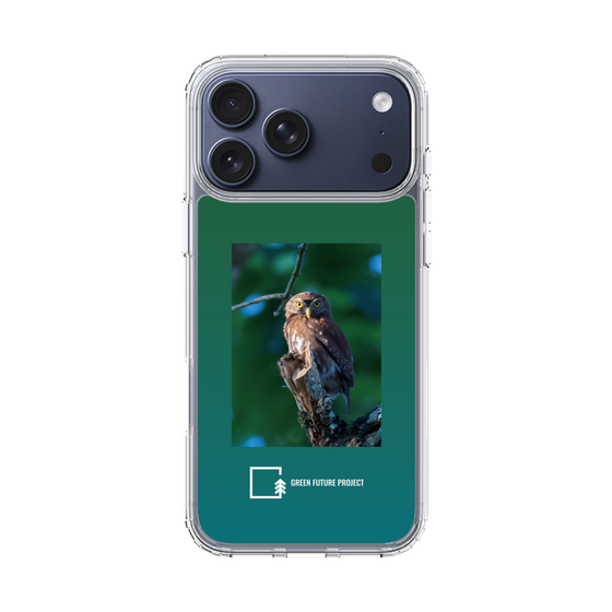 Slim Protection Case［ Green Future Project - Ferruginous Pygmy Owl ］