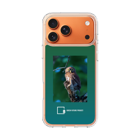Slim Protection Case［ Green Future Project - Ferruginous Pygmy Owl ］