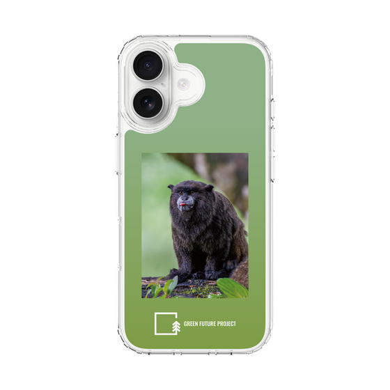 Slim Protection Case［ Green Future Project - Black-mantled Tamarin ］
