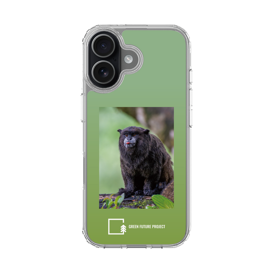 Slim Protection Case［ Green Future Project - Black-mantled Tamarin ］