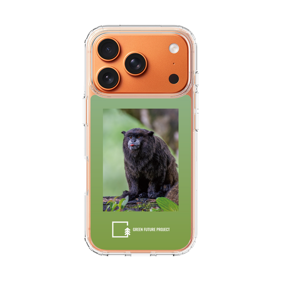 Slim Protection Case［ Green Future Project - Black-mantled Tamarin ］