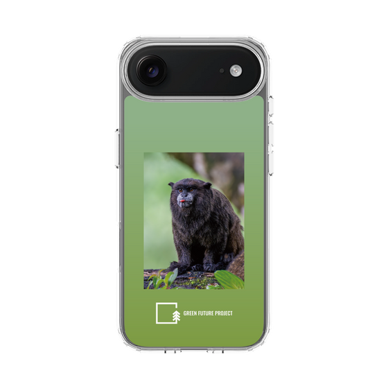 Slim Protection Case［ Green Future Project - Black-mantled Tamarin ］