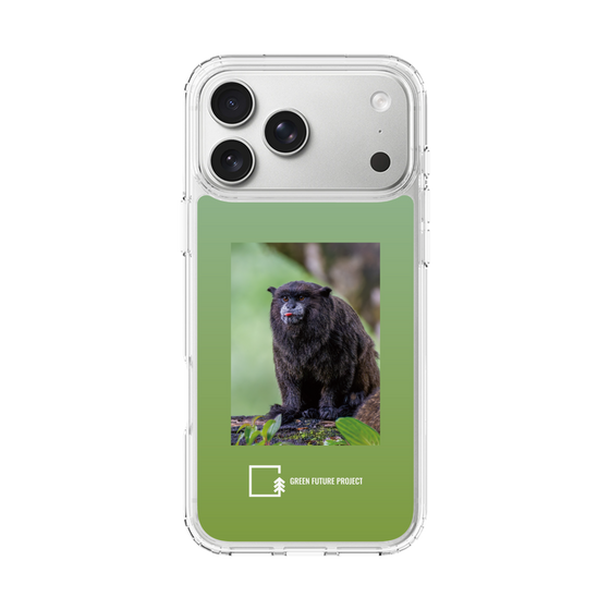 Slim Protection Case［ Green Future Project - Black-mantled Tamarin ］