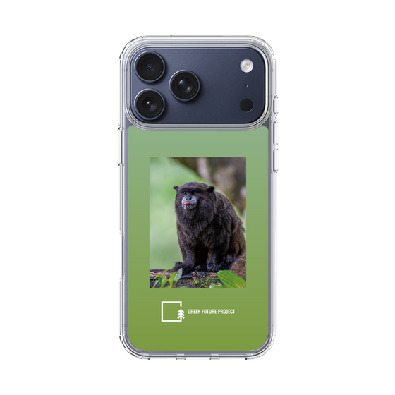 Slim Protection Case［ Green Future Project - Black-mantled Tamarin ］