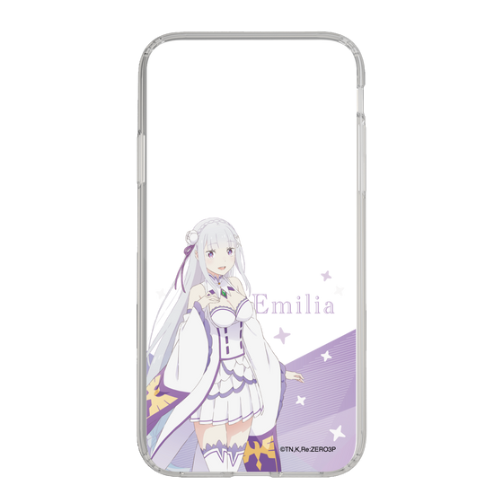 Slim Protection Case［ Re:ZERO -Starting Life in Another World- Emilia - Standing Illustration ］